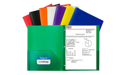 Astrobrights Wall Pockets 12 x 10 Assorted Pack Of 5 Pockets