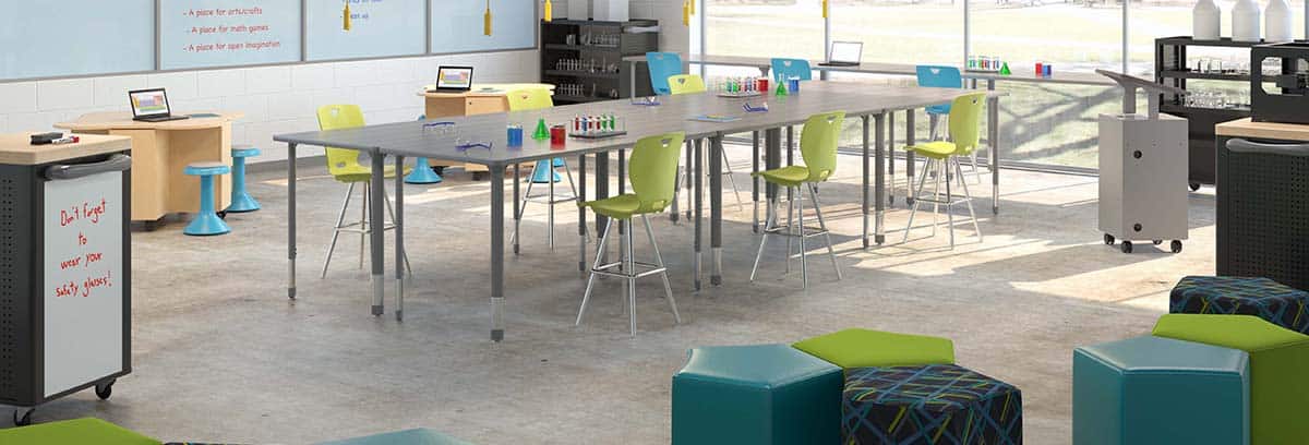makerspace classroom at school