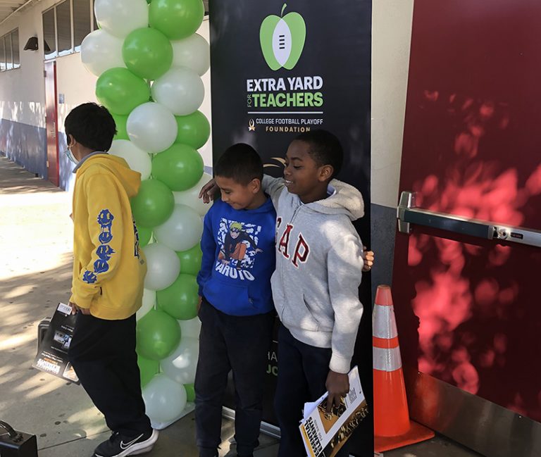 School Specialty and the College Football Playoff Foundation Transform