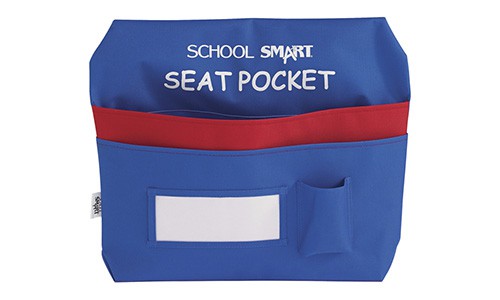 school smart seat pocket for students to organize their supplies