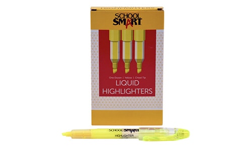 yellow highlighters