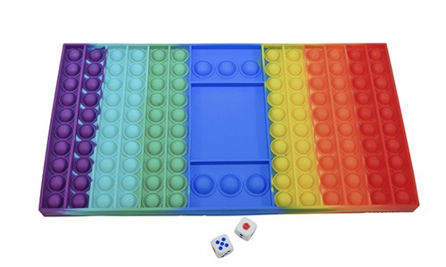 colorful dice game