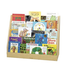 early childhood classroom book display