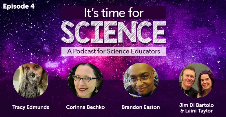 It’s Time for Science Podcast Episode 4: Comics in the Classroom