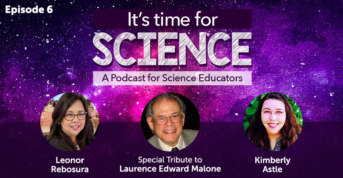 graphic for science podcast