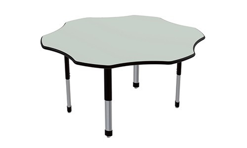 flower shaped classroom activity table