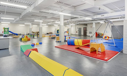indoor school playground for early childhood