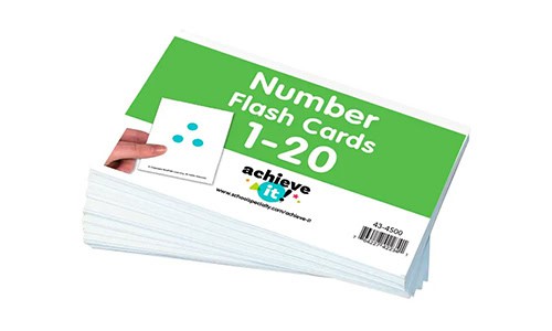 math number flash cards