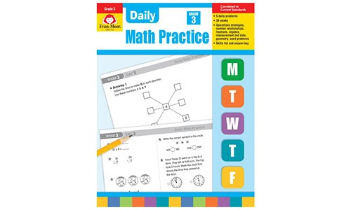 daily math practice workbook