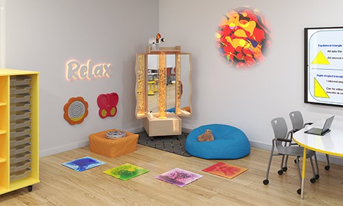multisensory room for young students