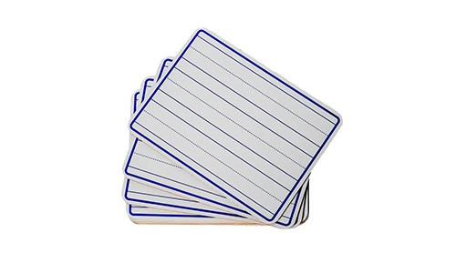 line ruled dry erase boards