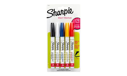 set of sharpie paint pens