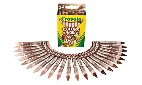 crayola crayons is assorted skin tone colors