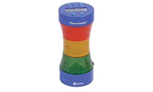 colorful time tracker for classroom management